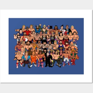 1991 wrestling roster Posters and Art